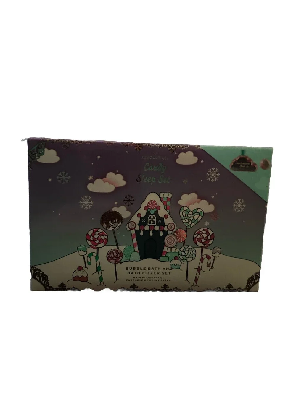 Revolution Bubble bath and bath Fizzer set candy sleep Set Bath Bomb